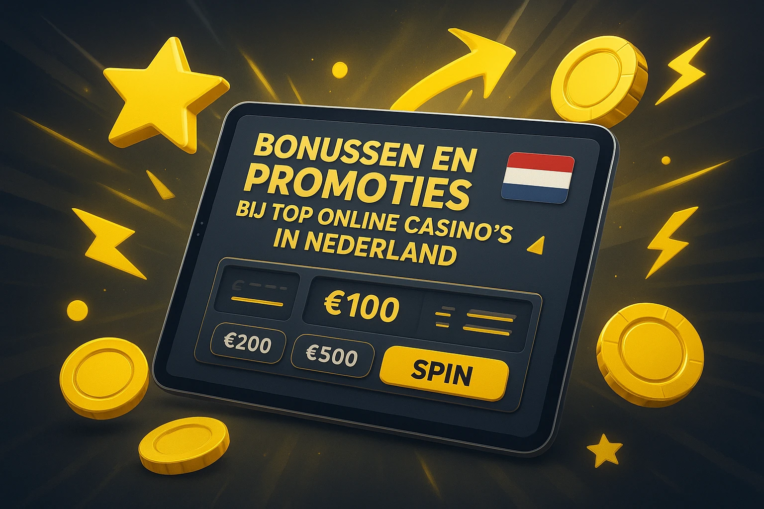 Bonussen en Promoties bij Top Online Casino's in Nederland
